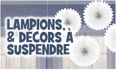 Lampions et décors à suspendre