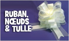 Ruban, nœuds et tulle